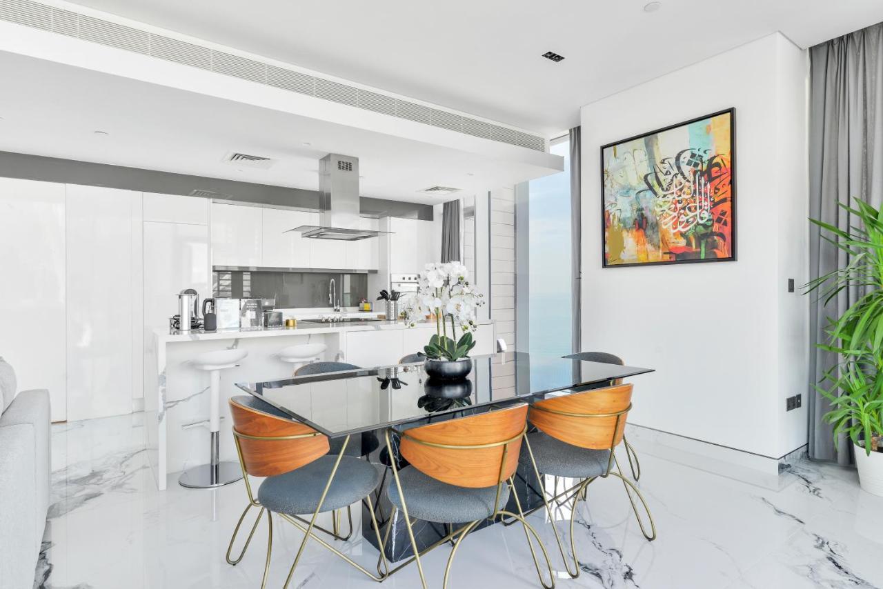 Luxurious 3 Bedroom W Maidroom In Bluewaters Island Dubaj Kültér fotó