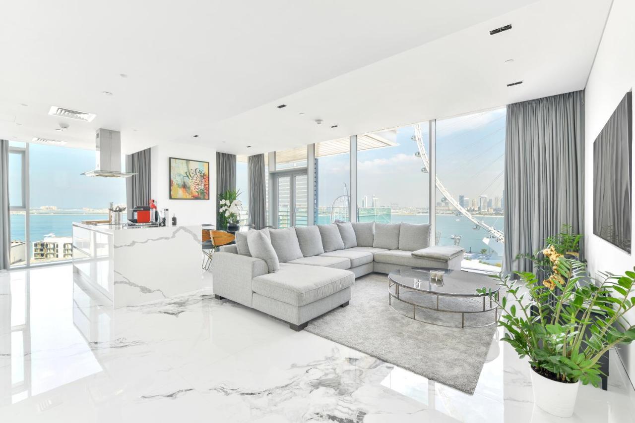 Luxurious 3 Bedroom W Maidroom In Bluewaters Island Dubaj Kültér fotó