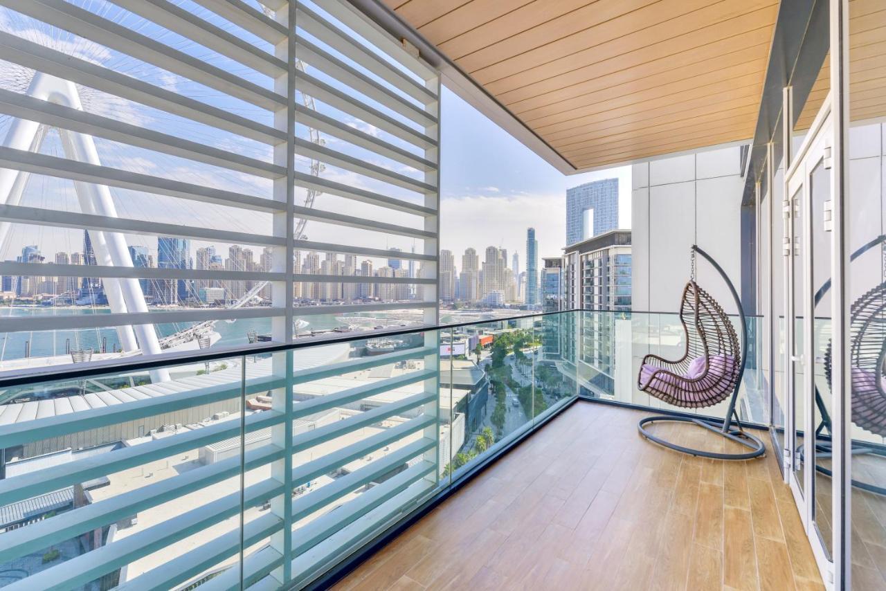 Luxurious 3 Bedroom W Maidroom In Bluewaters Island Dubaj Kültér fotó